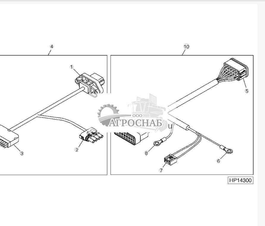 MOISTURE SENSOR WIRING HARNESS (RETROFIT INSTALLATION) 